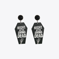 Coffin Shaped Earrings