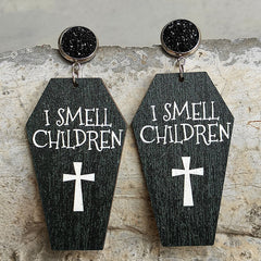 Coffin Shaped Earrings