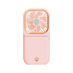 Compact Cooling Foldable Fan - Portable, Rechargeable, Phone Mount