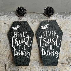 Coffin Shaped Earrings