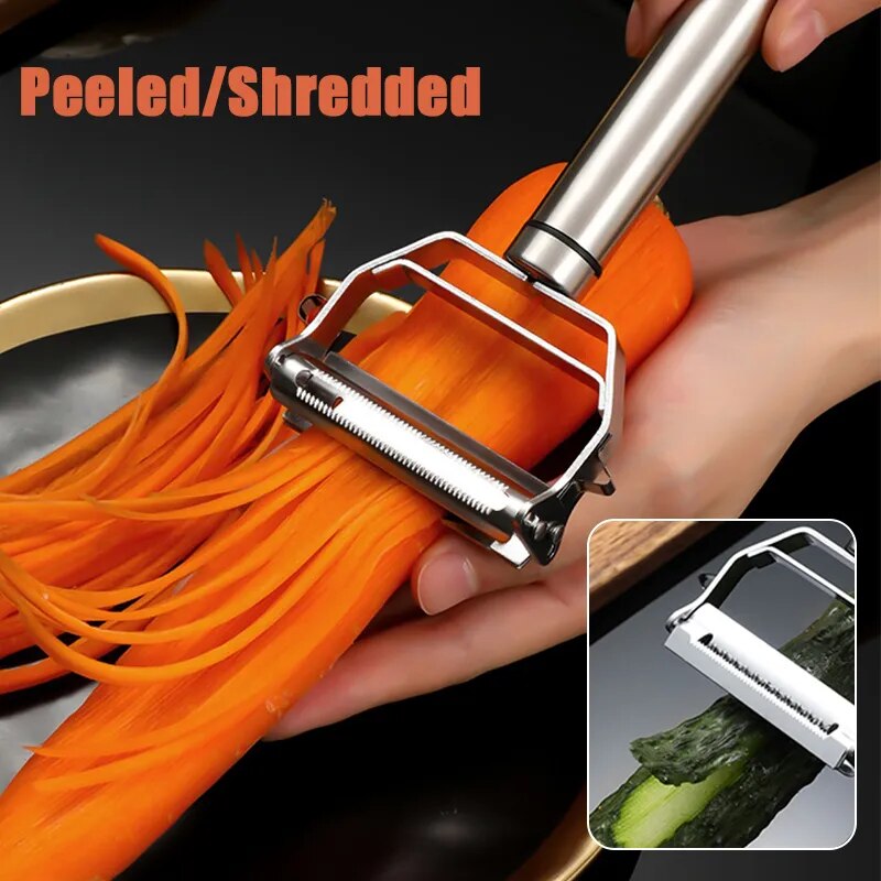 Premium Stainless Steel Kitchen Vegetable Peeler – Perfectly Prepped Veggies